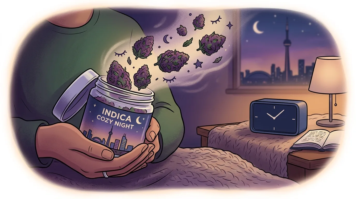 Best Indica for Sleep: Strains Torontonians Reach For at Night