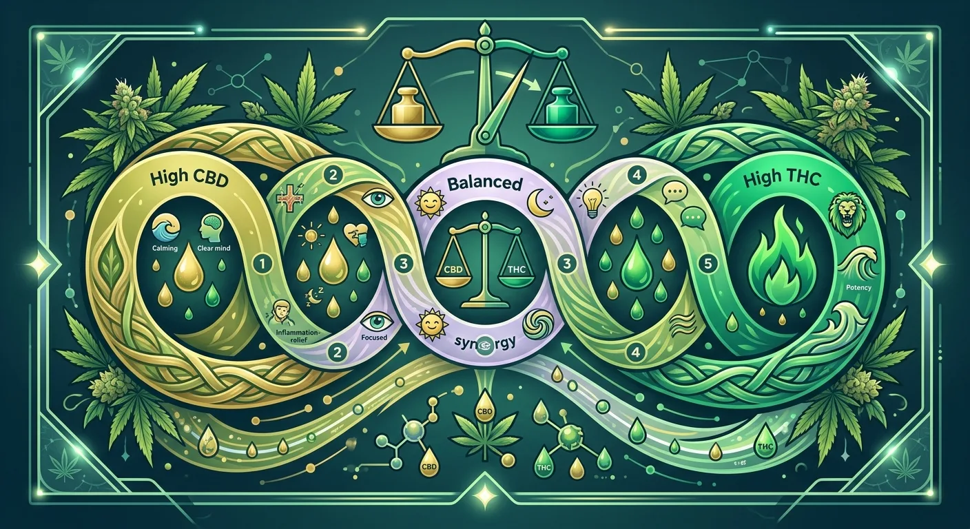 CBD to THC Ratio Explained: Understanding the Cannabis Ratio Spectrum