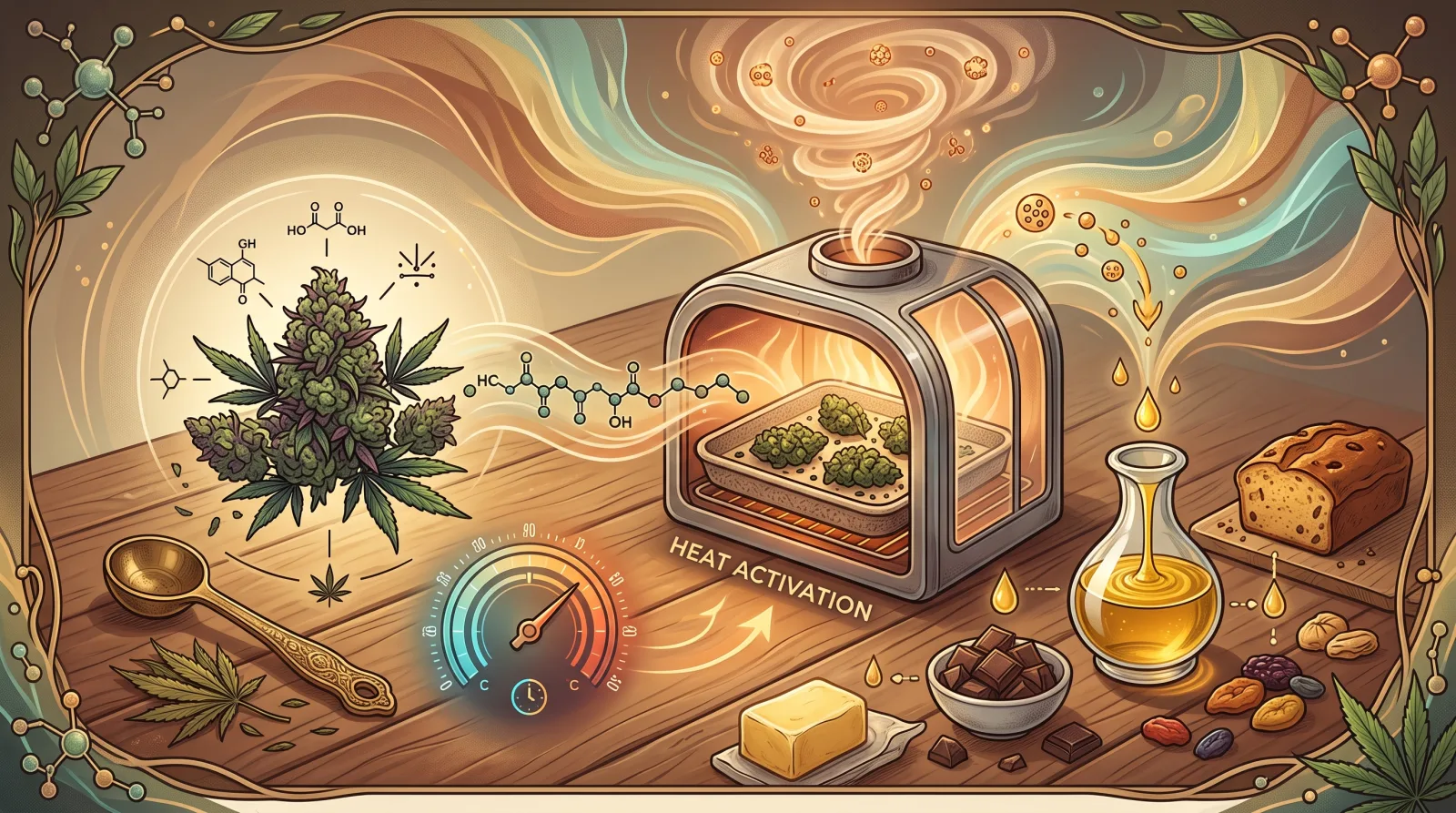 Decarboxylation Explained: The Essential Heat Activation That Makes Cannabis Edibles Work