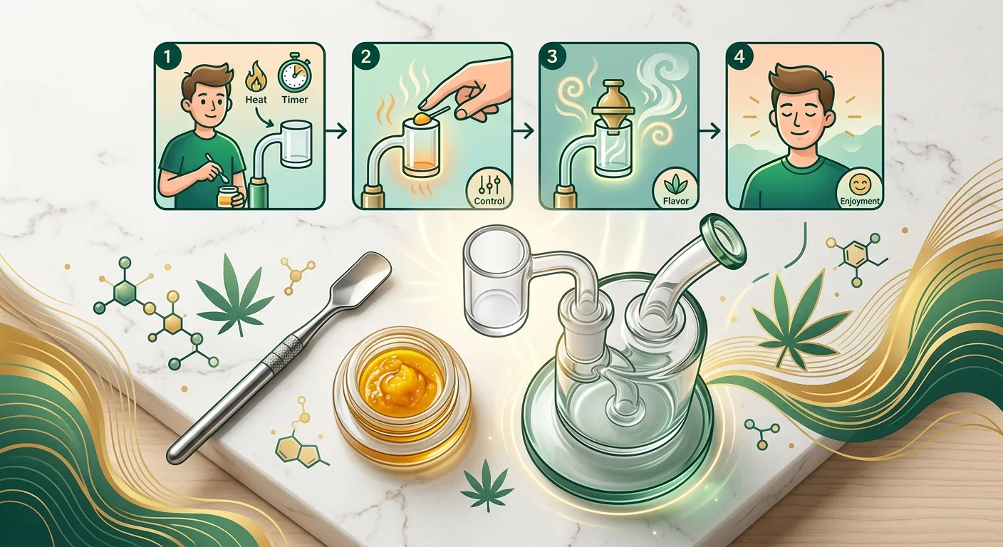 First Dab Tips: The Beginner's Guide to Cannabis Concentrates