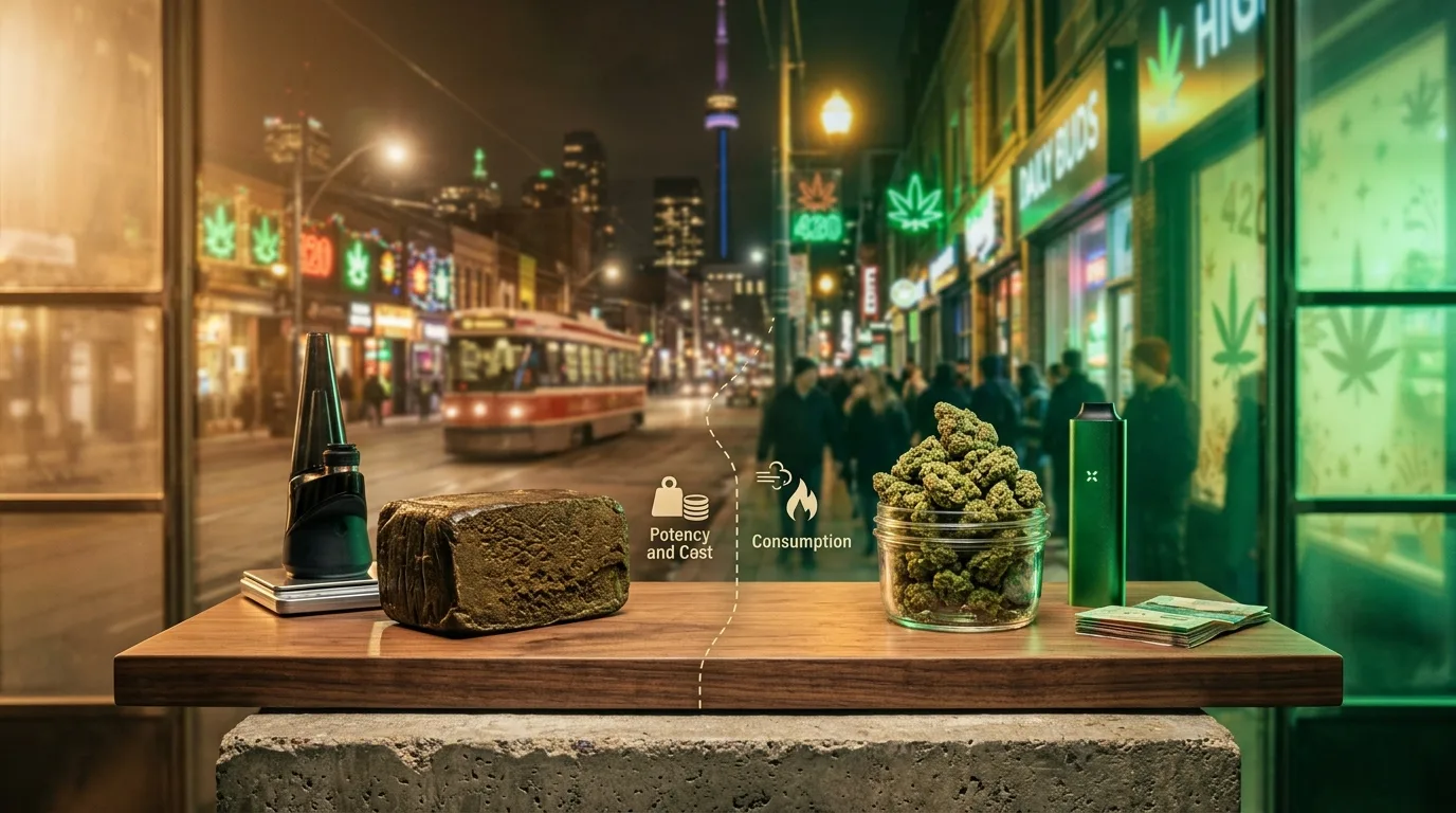 Hash vs Weed: Complete Guide to Potency, Consumption and Cost