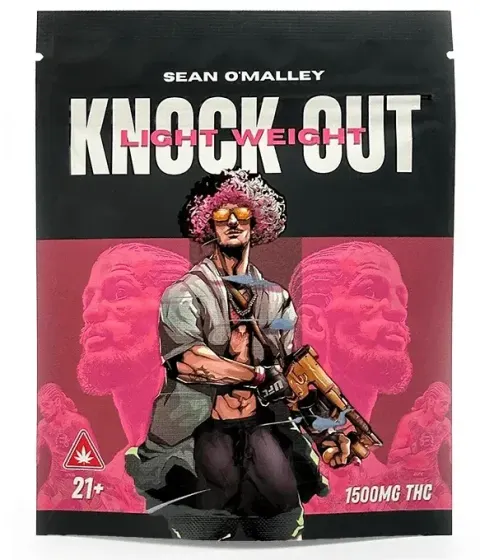 Sean O'Malley Knock Out "Lightweight" 1500mg THC Gummies