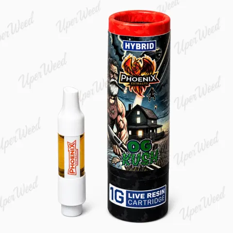 Phoenix Hybrid - OG Kush 1g Live Resin Vape Cartridge