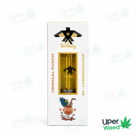 Territory 3G Cartridges | Live Diamonds Tropical Punch Sativa!!