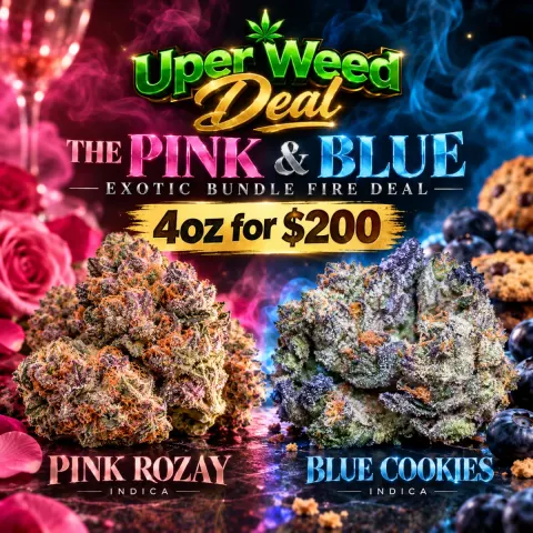 THE PINK & BLUE EXOTIC BUNDLE FIRE DEAL | 4oz for $200
