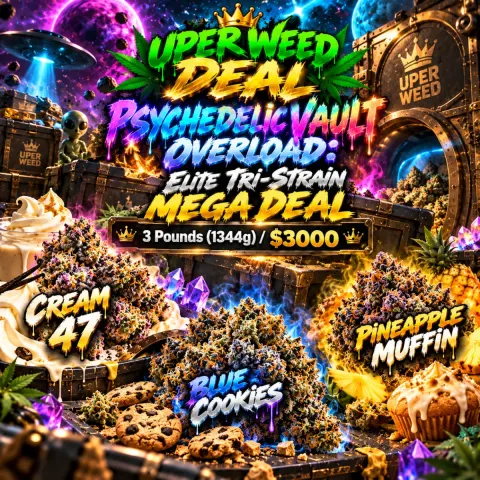 PSYCHEDELIC VAULT OVERLOAD: Elite Tri-Strain MEGA DEAL [3 Pounds (1344g) / $3000]