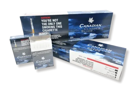 Canadian Classic Silver Cigarettes