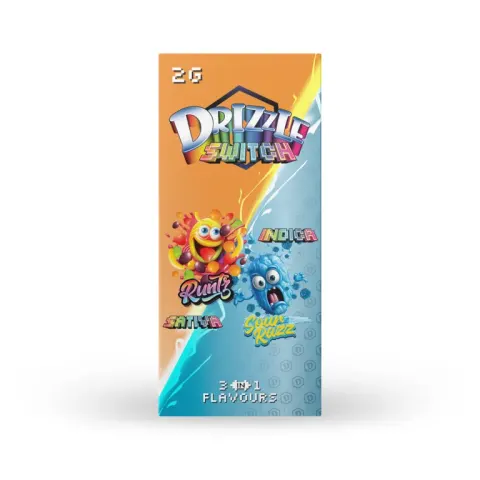 Drizzle 2g Switch Vape 3-in-1 (Runtz & Sour Razz)