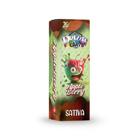 Drizzle 2g Vape Cartridges - Apple Berry