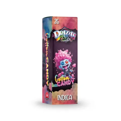 Drizzle 2g Vape Cartridges - Cotton Candy