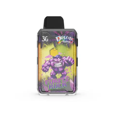 Purple Hulk - Drizzle Factory Vape 3g Premium Disposable Vape 5