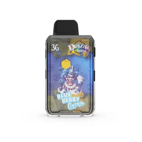 Blue Berry Cream - Drizzle Factory Vape 3g Premium Disposable Vape