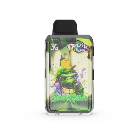 Sour Kush - Drizzle Factory Vape 3g Premium Disposable Vape
