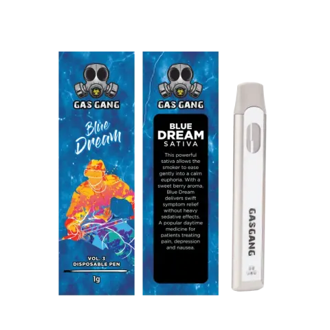 Blue Dream Gas Gang 1g THC Vape