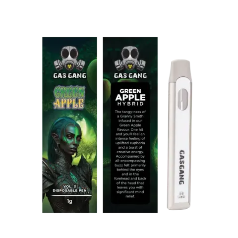 Green Apple Gas Gang 1g THC Vape