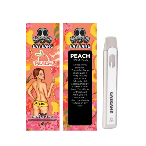 Peach Gas Gang 1g THC Vape