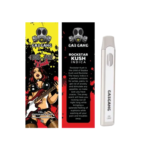 Rockstar Kush Gas Gang 1g THC Vape Pen