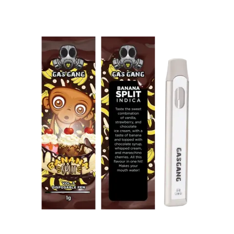 Banana Split Gas Gang 1g THC Vape