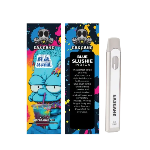 Blue Slushie Gas Gang 1g THC Vape