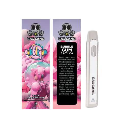 Bubble Gum Gas Gang 1g THC Vape Pen