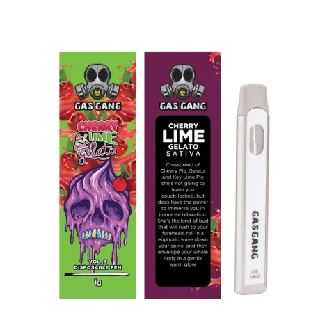 Cherry Lime Gelato Gas Gang 1g THC Vape