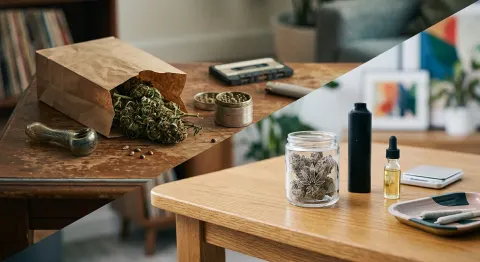 Old-School vs New-School Weed: What Actually Changed Since the 90s