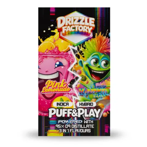 Drizzle Pink Lemonade/Kandy Kush - Puff & Play 6g Vape