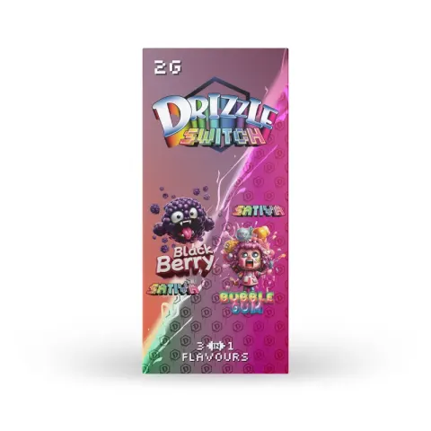 Drizzle Blackberry/Bubble Gum 2g Switch Vape