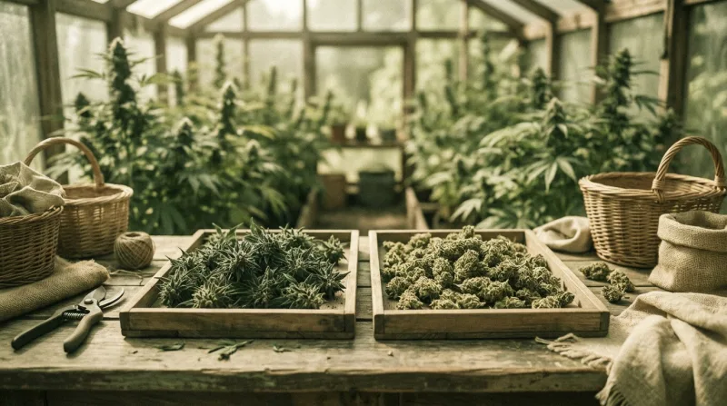 Wet-Trimmed vs Dry-Trimmed Buds: Does It Change the Smoke?