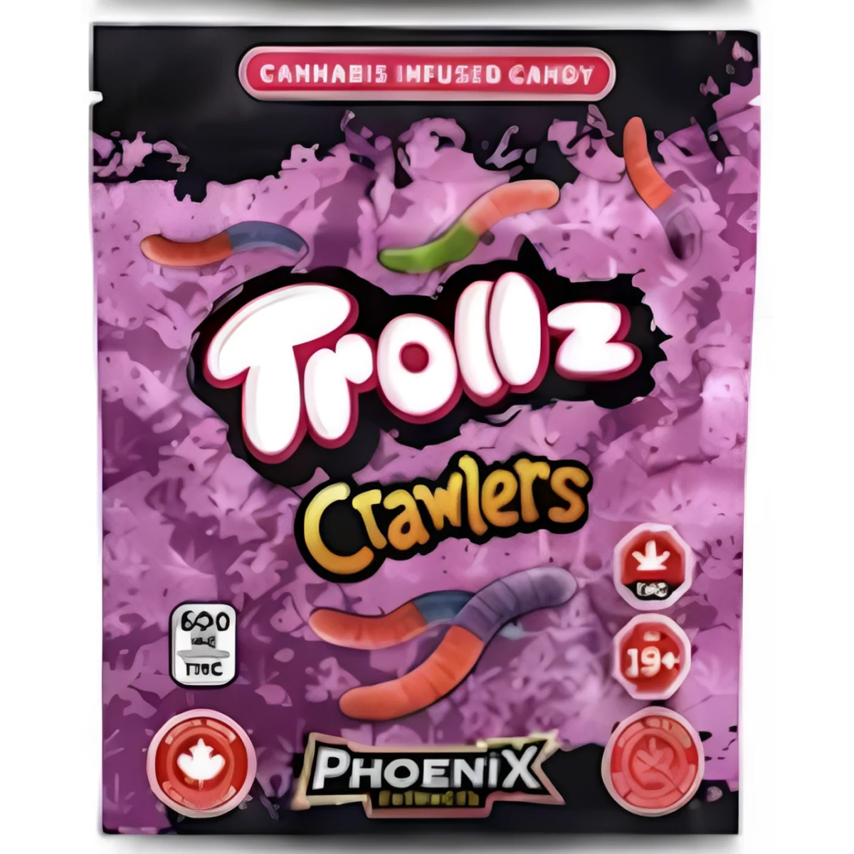 THC Candies 600MG - Trollz Crawlers product image