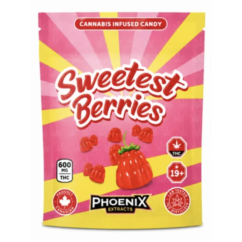 Sweetest Berries THC Candies 600MG product image