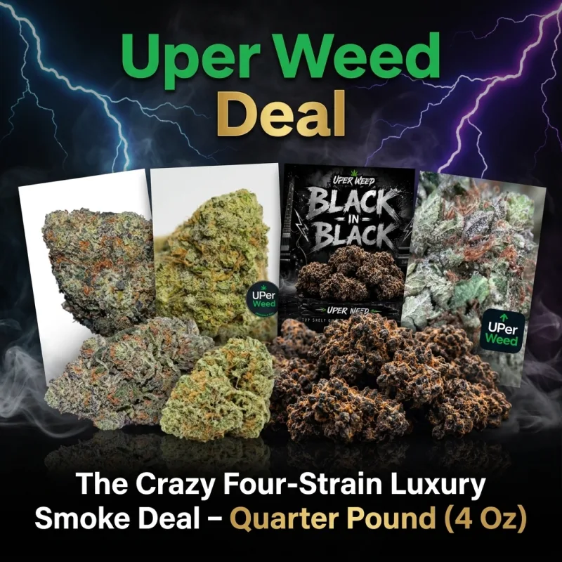 The Crazy Four-Strain Luxury Smoke Deal – Quarter Pound (4 Oz) for $450 product image 2