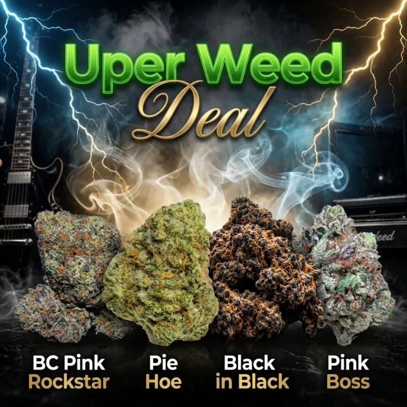 The Crazy Four-Strain Luxury Smoke Deal – Quarter Pound (4 Oz) for $450