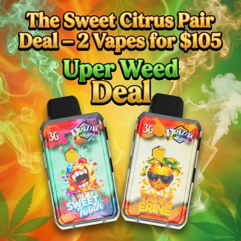 The Sweet Citrus Pair Deal – 2 Vapes for $105 product image 2