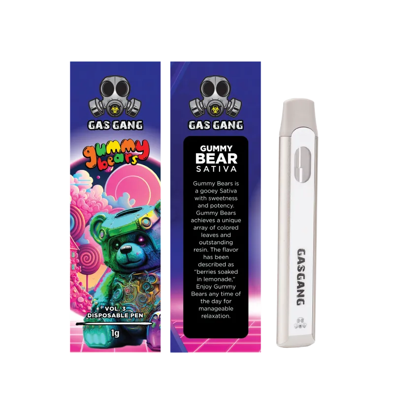 White Rhino Gas Gang 1g Flavour THC Vape product image 15