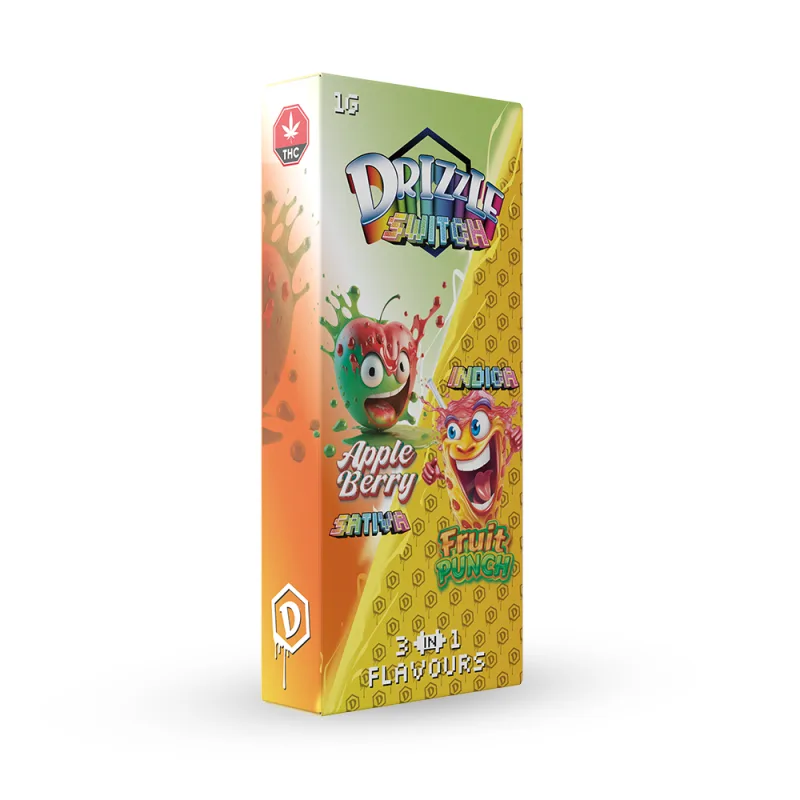 Drizzle Apple Berry/Fruit Punch 1g Switch Vape product image 3